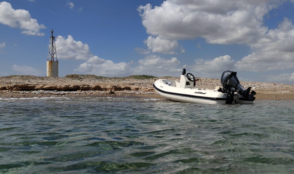 Πολυεστερικό σκάφος Lolliboat 350 της Kokkinos Sales για ψάρεμα και αναψυχή