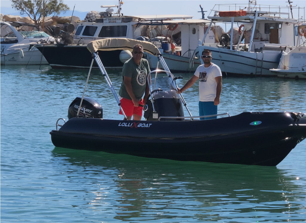 Πολυεστερικό σκάφος LolliXboat της Kokkinos Sales για ψάρεμα και αναψυχή